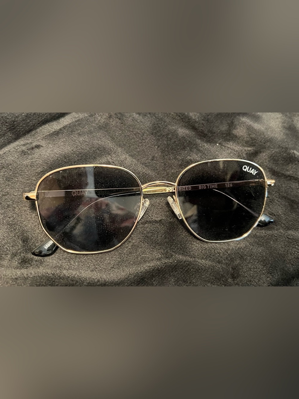 Quay Big Time Polarized Sunglasses NWOT